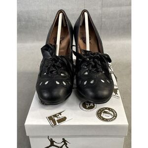 New Aris Allen Vintage Style Swing Dance/Ballroom Shoes‎ Size 6.5 With Box